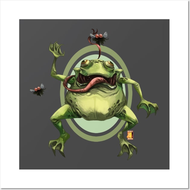 frog Wall Art by Narizamavizca